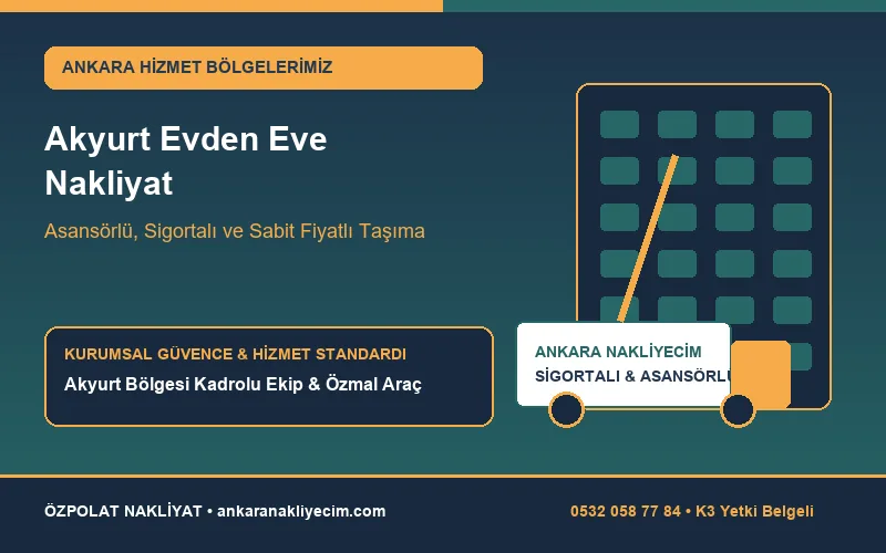 Akyurt Evden Eve Nakliyat