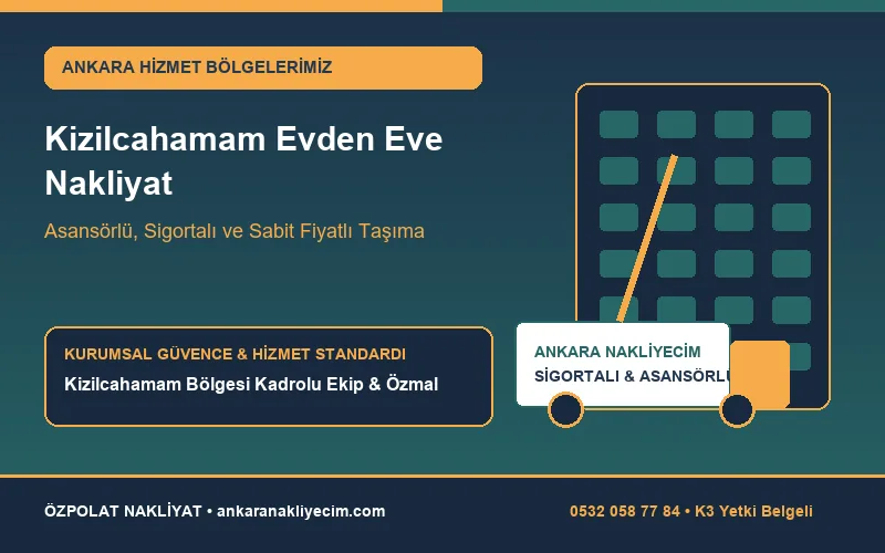 Kızılcahamam Evden Eve Nakliyat